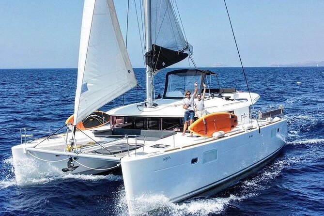 Private Full Day Catamaran Cruise from Paros with Lunch - Despotiko, Apollo, and the Kouros connection