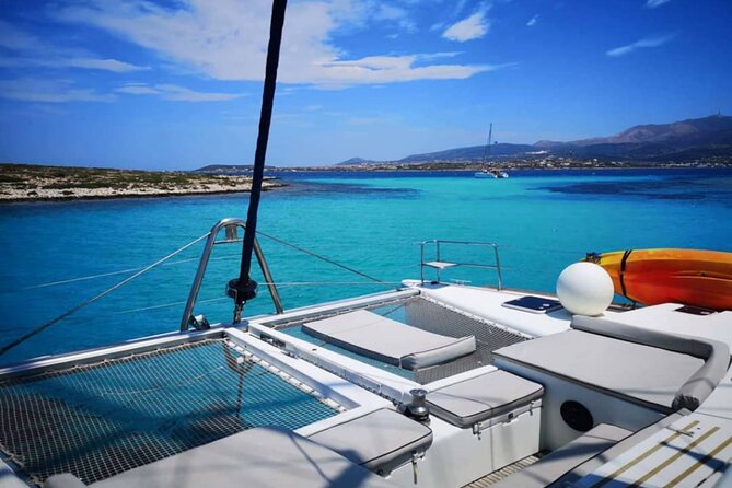 Private Full Day Catamaran Cruise from Paros with Lunch - What the private format changes