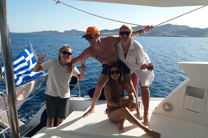 Private Full Day Catamaran Cruise from Paros with Lunch - What is included for $1,620.32