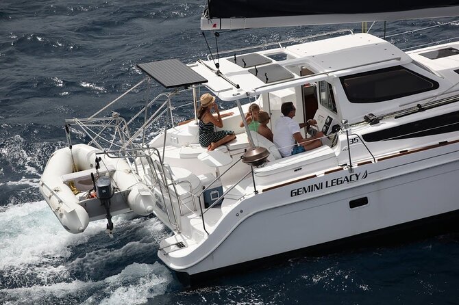 Private Full Day, Fun Day Aboard SY Mazu - Luxury Gemini Legacy Catamaran - Key points about a private day on SY Mazu