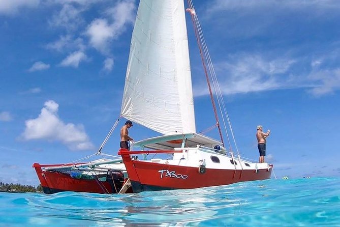 PRIVATE Full Day Tour : Moorea Snorkeling & Sailing on a Catamaran named Taboo - Key points before you book