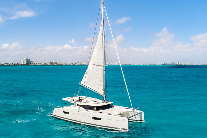 Private Luxury Catamaran Cancun to Isla Mujeres | For up to 30 pp - Sailing time is part of the attraction