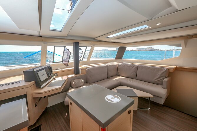 Private Luxury Catamaran Cancun to Isla Mujeres | For up to 30 pp - Playa Norte is the main swimming stop
