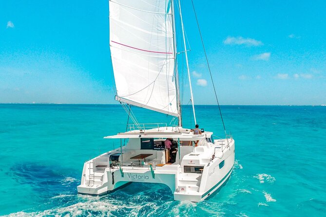 Private Luxury Catamaran Cancun to Isla Mujeres | For up to 30 pp - Who will get the most from this charter