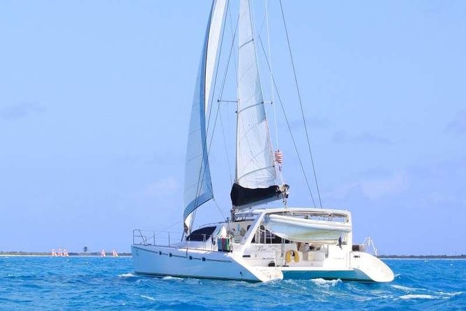 Private Luxury Catamaran Yacht. Full or Half Day Charter - Sail, Beach, Snorkel. - Starting at Havensight With Your Own Crew