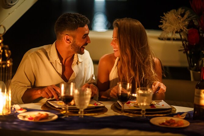 Private Luxury Sunset Dinner Cruise – 51' Leopard Yacht in Cancun - Choosing between Puerto Cancun and Isla Mujeres