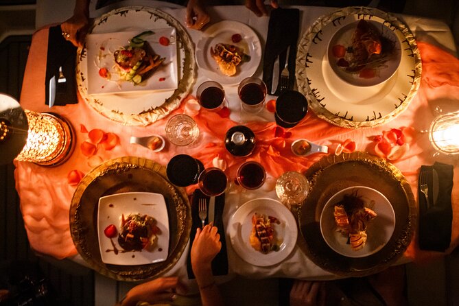 Private Luxury Sunset Dinner Cruise – 51' Leopard Yacht in Cancun - Finding Marina Muelle Flamingos
