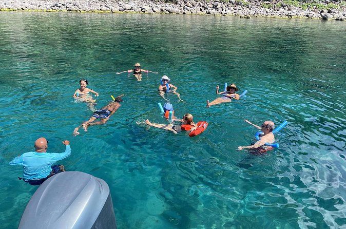 Private Power Catamaran Adventure in Saint Kitts and Nevis - Cruising toward Nevis