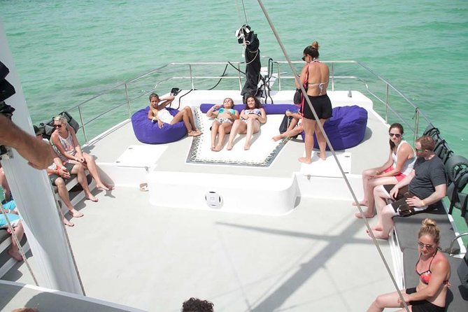 Private Sailing Catamaran - Setting Out From Los Corales Beach