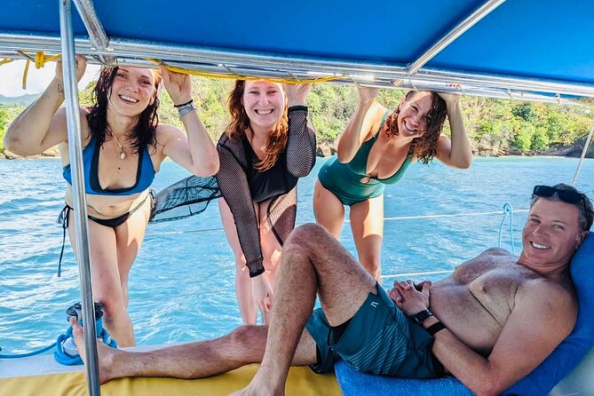 Private, Skippered Catamaran Day Trip in Grenada - The Downwind Sail and Morne Rouge Beach