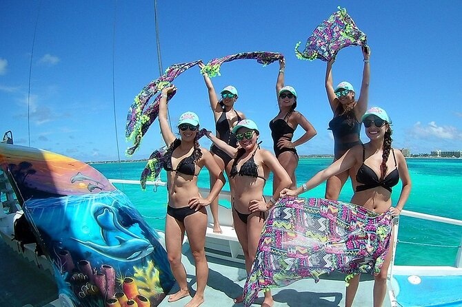Private Sunset Catamaran Adventure Cruise with Open Bar - Sailing past Aruba’s white beaches