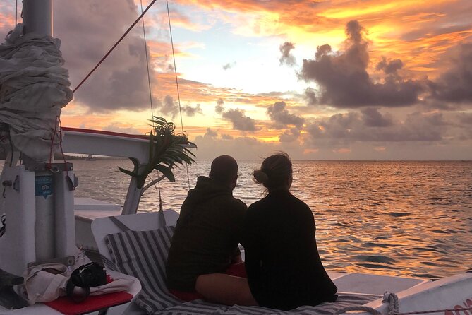 PRIVATE Sunset Cruise : Moorea Sailing on a Catamaran named Taboo - Drinks, snacks, and the sunset moment