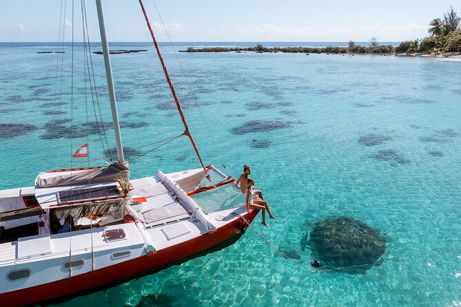 PRIVATE Sunset Tour: Moorea Snorkeling on a Catamaran named Taboo - Why Taboo makes a good Moorea evening