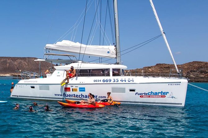 Private trips to Lobos Island in Catamaran Lagoon 421 - Food, Drinks, and the Lunch Question