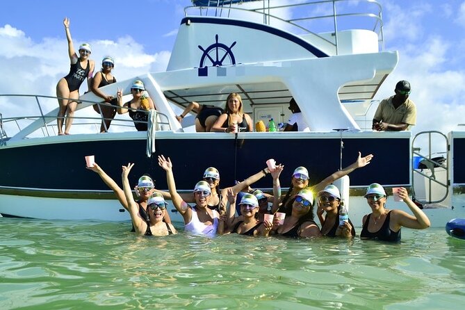 Private VIP Catamaran Party Boat Punta Cana Bavaro - Price and group-size value at $795