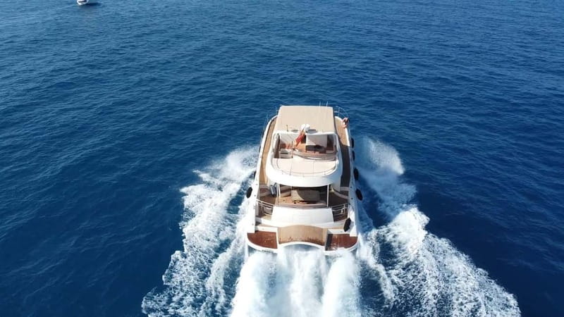 Puerto del Carmen: Private Sunset Catamaran Tour with Drinks - A sunset behind Los Ajaches