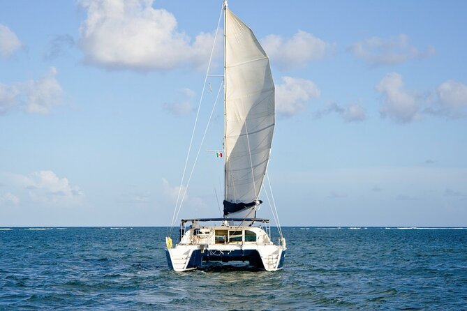 Puerto Morelos Secret Sandbar Catamaran Sail - Two hours at the shallow sandbar