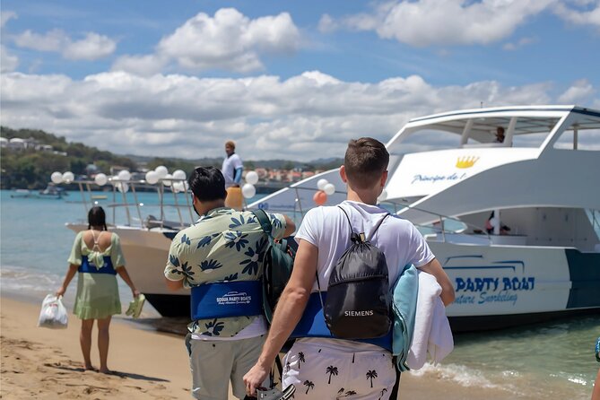 Puerto Plata Catamaran Cruise with Snorkeling, BBQ & Open Bar - Snorkeling in Sosua Bay