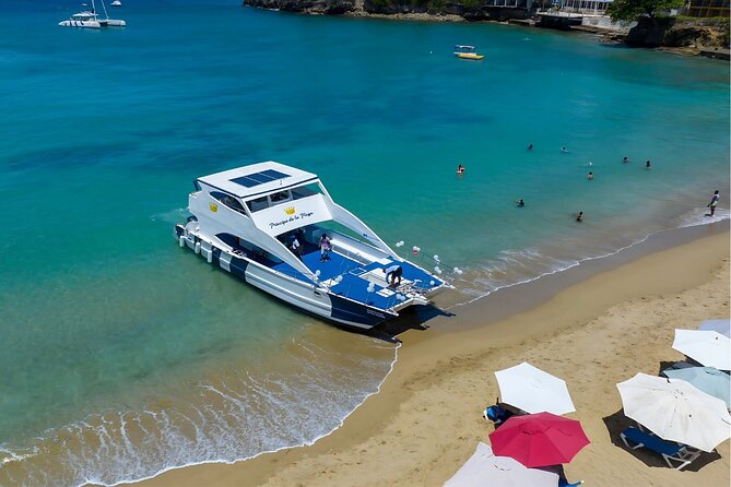 Puerto Plata Catamaran Cruise with Snorkeling, BBQ & Open Bar - Getting from the port to Sosua Bay