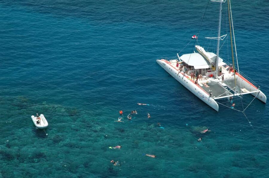 Puerto Plata: Sosúa Catamaran Day Trip with Lunch and Drinks - Sailing north from Sosúa for five hours