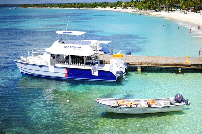 Punta Cana Catalina Island Catamaran Tour Package Deal - Snorkeling at The Wall