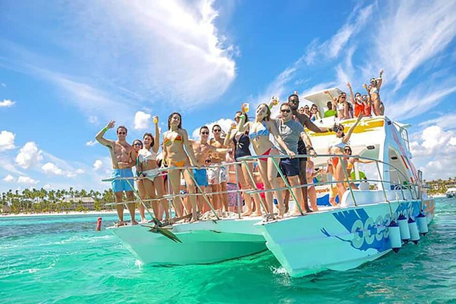 Punta Cana: Catamaran Boat Party with Unlimited Drinks - Getting from your hotel to the catamaran