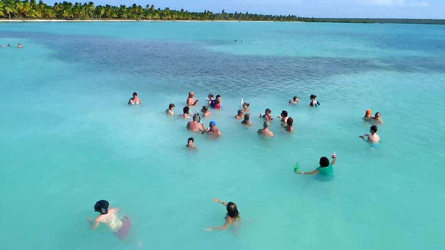 Punta Cana: Catamaran Boat to Saona Island with Buffet Lunch - Bayahibe is the launch point