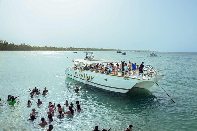 Punta Cana Catamaran Private Tour with BBQ and Natural Pool - A Quiet Beach and Fresh Coconut