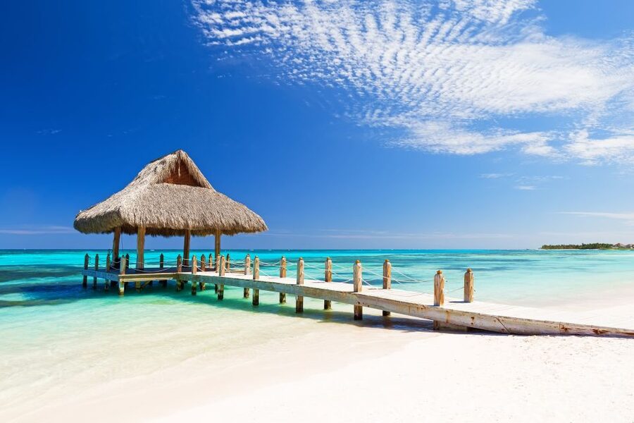 Punta Cana Private Catamaran (Small Group) - The natural pool and floating bar