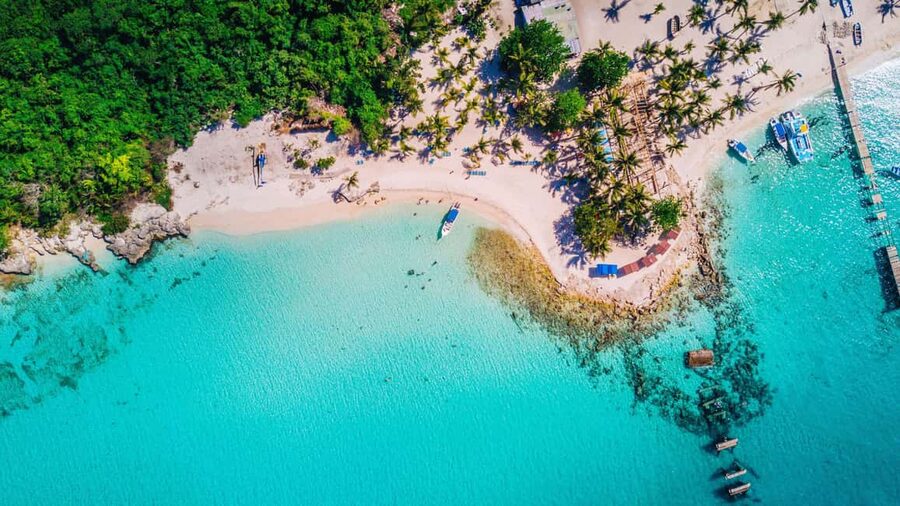 Punta Cana - Santo Domingo: Saona Island VIP Catamaran Tour - Saona Island in one packed Caribbean day