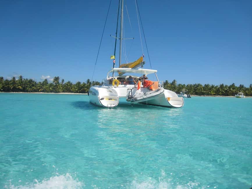 Punta Cana: Saona Island Day Tour and Catamaran Party - Saona Island’s White Sand and Palm Trees