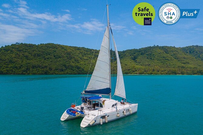 Racha and Coral Island One Day Trip + Sunset by Luxury Catamaran From Phuket - A full island day for about $70