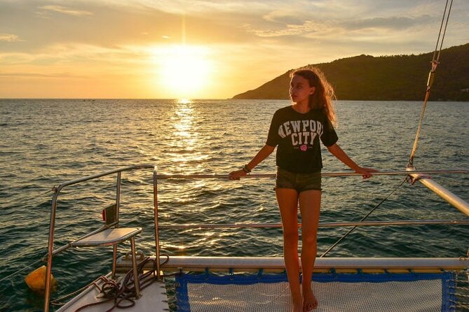 Racha and Coral Islands with Sunset at Promthep Cape by Catamaran Yacht - A full Andaman day from Chalong to Promthep Cape
