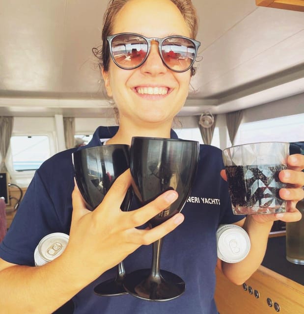 Rethymno: Sunset Catamaran Cruise - Sushi & Open Bar - Sushi, Cretan snacks, and the open bar