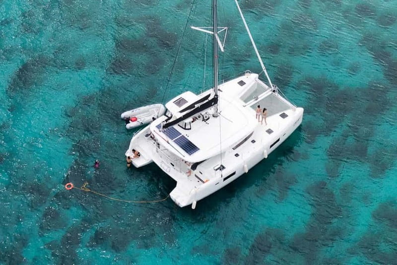 Rhodes: All inclusive Catamaran Escape with Lunch & Drinks - Setting sail from Mandraki Harbour