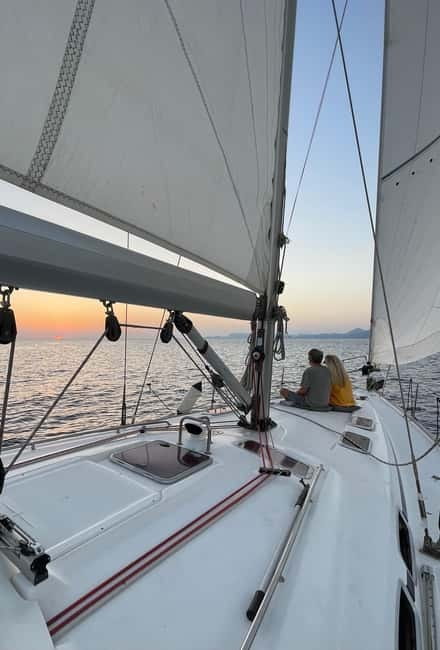 Rhodes: Sunset Catamaran Cruise with Snack, Fruits & Drinks - Key points to know before booking