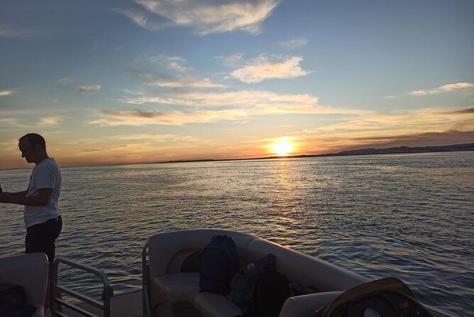 Ria Formosa Boat Sunset Islands Tour from Faro - Ilha do Farol and the second island pause