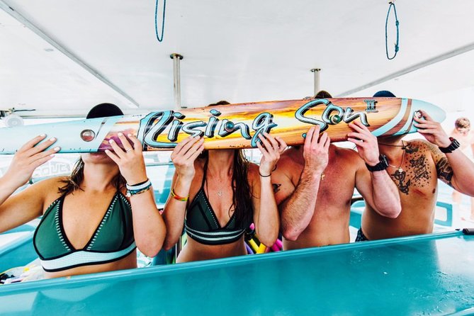 Rising Son Catamaran Adventure in Bermuda - A comfortable catamaran for sun, shade, and views