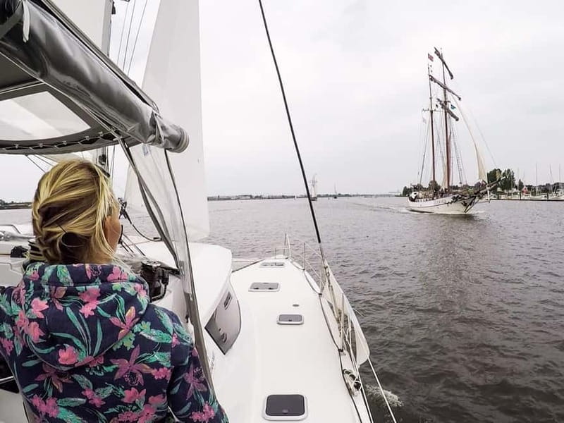 Rostock: Half-Day, Full-Day or Sunset Catamaran Cruise - What the first hour feels like on the Baltic