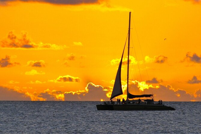 Sailing catamaran at Sunset of 2 hours Duration - Key points at a glance