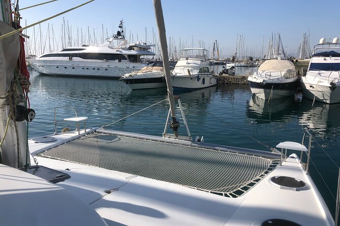 Sailing Catamaran day cruise - Rhodes with lunch & drinks - A private boat changes the pace