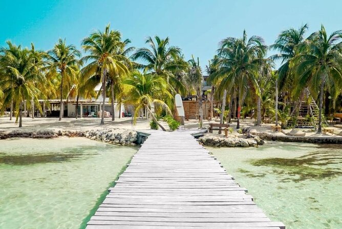 Sailing Catamaran Party to Isla Mujeres from Cancun - Lunch at a beach restaurant