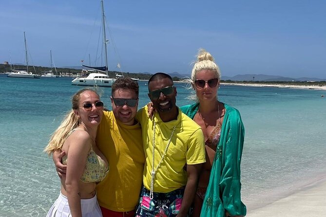 Sailing Catamaran Trip to Formentera from Ibiza - Ses Illetes is the long middle break