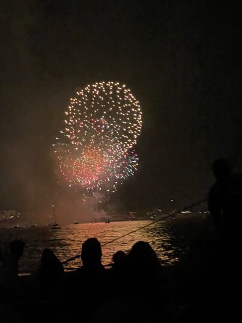 Salou's Fireworks 15th August Sail Catamaran - How the $51 price holds up