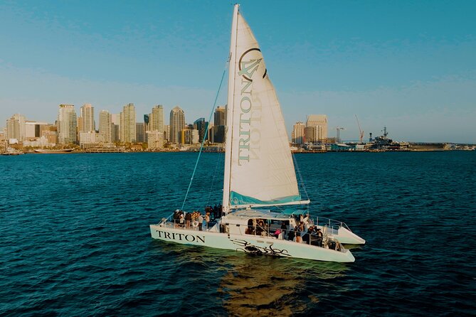 San Diego Harbor Cruise on the largest Catamaran in San Diego! - A wide-open view of San Diego Bay