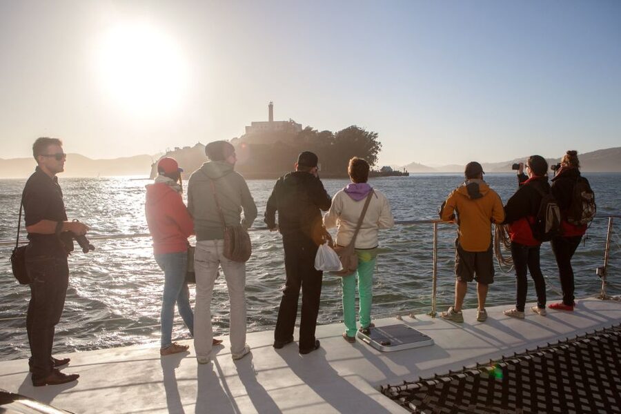 San Francisco Bay Sunset Cruise by Luxury Catamaran - Finding Gate J at Pier 39