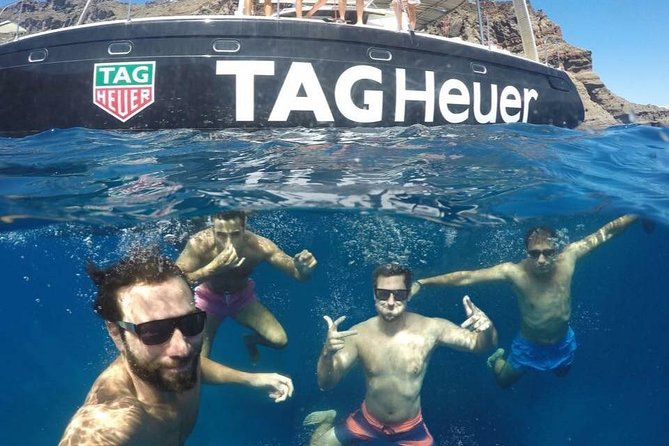 Santorini Adventurous Catamaran Experience with Snorkeling - What the Santorini catamaran day is really like