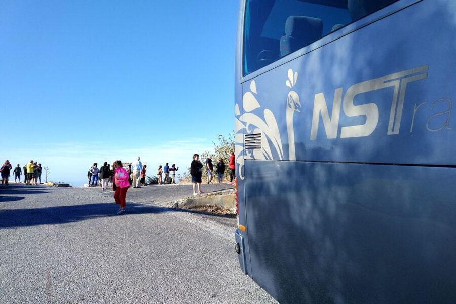 Santorini: Catamaran Cruise, Winery, & Oia Sunset Combo Tour - Mesa Gonia Wine Museum and volcanic wines