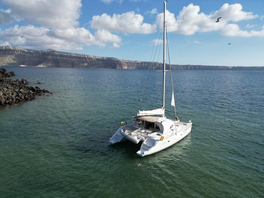 Santorini: Catamaran Cruise with Greek BBQ and Drinks - Why seeing Santorini by catamaran is worth your time