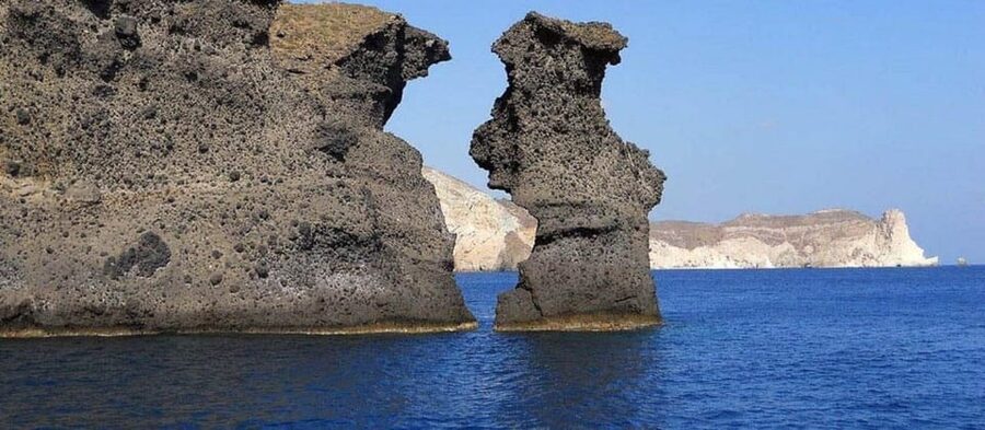 Santorini:Cruises with Catamaran around the Volcanic Island. - Hotel pickup makes the morning easier